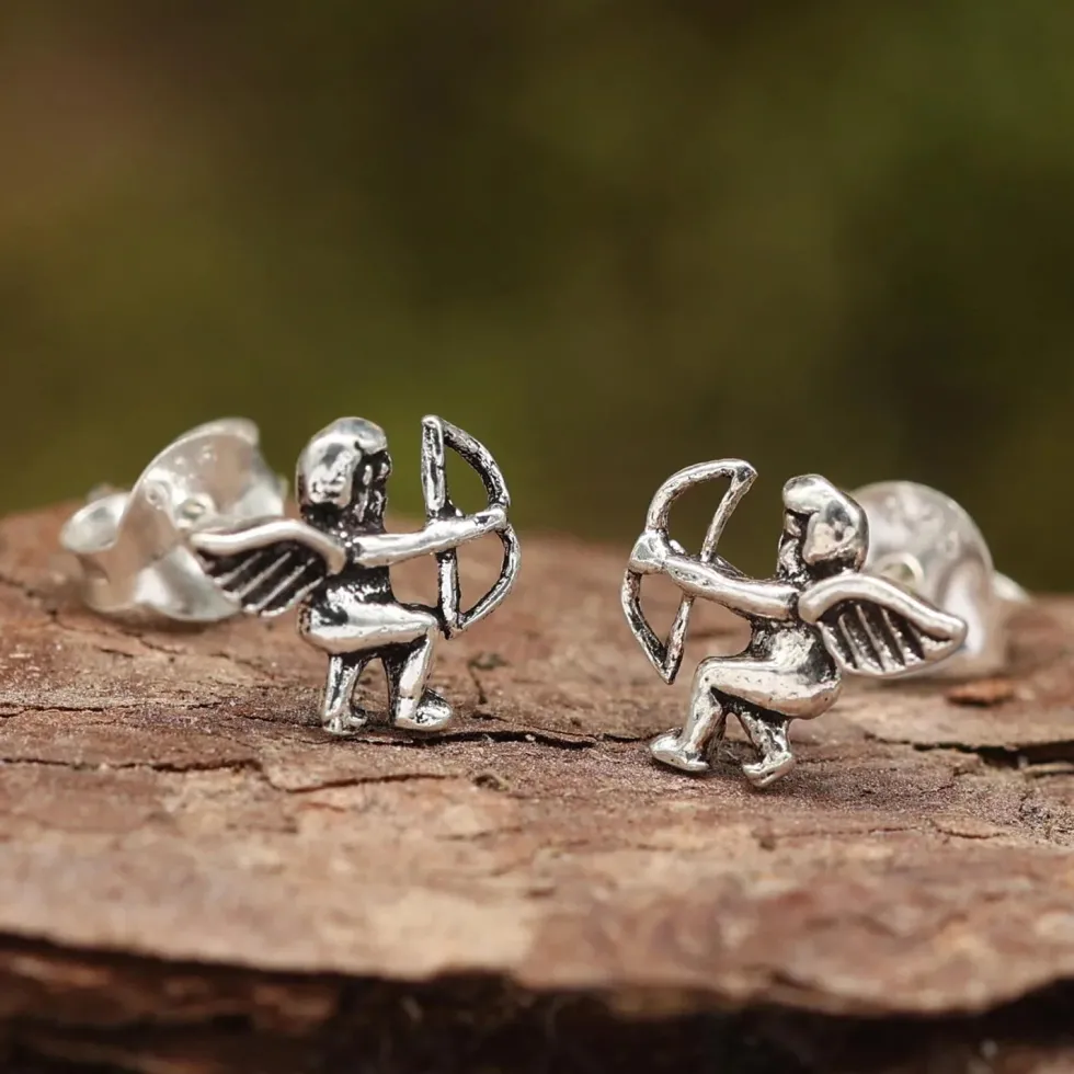 Amor Ohrstecker 925 Silber Ohrschmuck