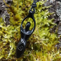 Angerone Hornschmuck Anhänger Horn vom Wasserbüffel 5cm