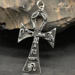 Ankh Hieroglyphen Schmuck Anhänger aus Silber 925