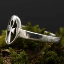 Ankh Ring Schmuck Silber Schlüssel des ewigen Lebens Damen Mädchen Silbering 925 Silber