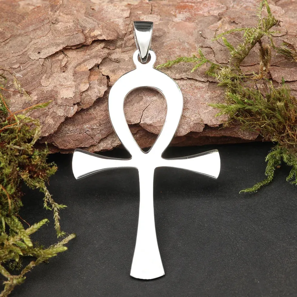 Ankh Schmuck Anhänger ägyptisch schlicht 925 Silber