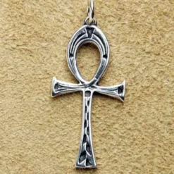 Ankh Schmuck Anhänger 925 Silber schlichter Kettenanhänger