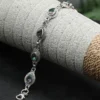 Armband Silber Edelstein Mystik Quartz Armschmuck Damen 925 Silber