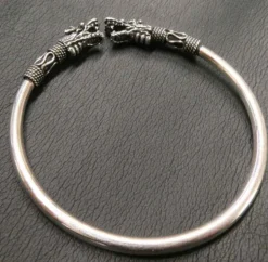 Armreif Drache 925 Silber Armschmuck