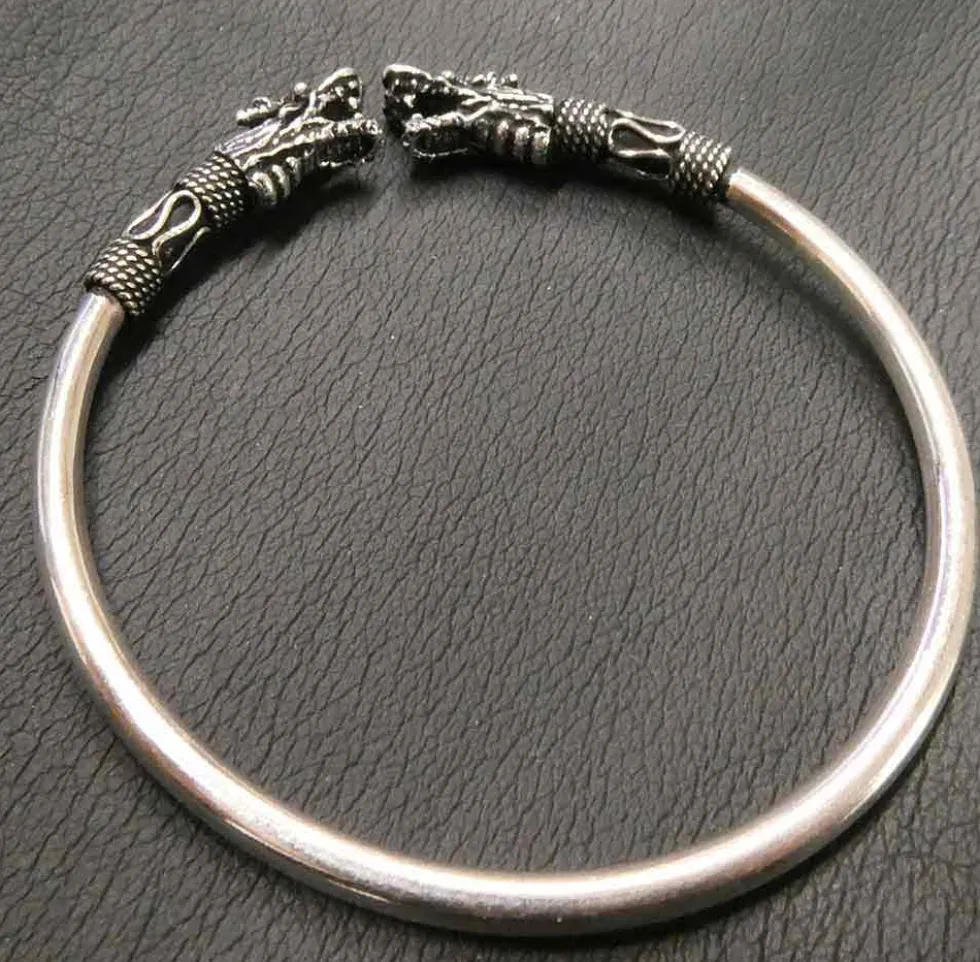 Armreif Drache 925 Silber Armschmuck