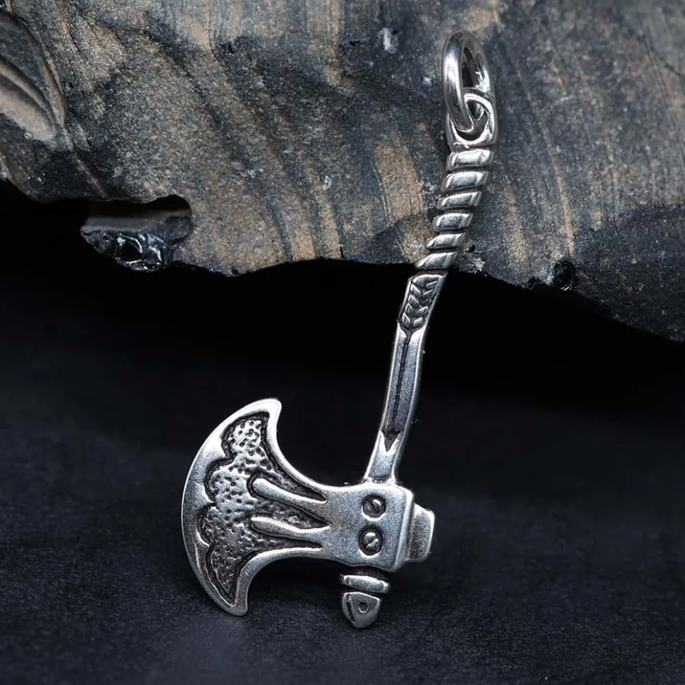 Axt Anhänger Wikinger Schmuck aus Silber 925