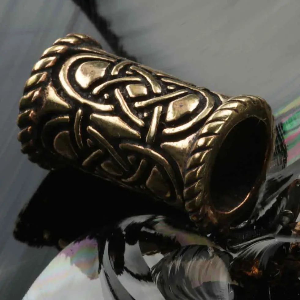 Bartperle Celtic Bronze Wikingerschmuck