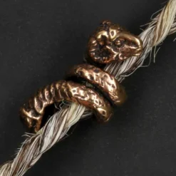 Bartperle Widder Bronze Bartschmuck Haarschmuck