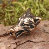 Bartschmuck Wolf Bronze Bartperle Haarschmuck