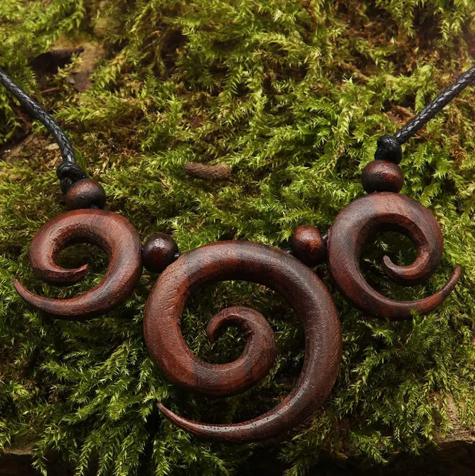 Beth Holz Schmuck Collier Halsschmuck