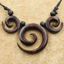 Beth Holz Schmuck Collier Halsschmuck