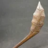 Blatt Haarnadel Haarstab Holzschmuck geschnitzt