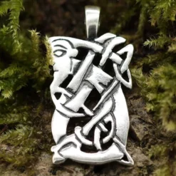 Celtic Man keltischer Schmuck Anhänger aus Silber 925