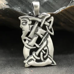 Celtic Man keltischer Schmuck Anhänger aus Silber 925
