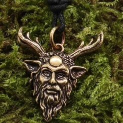 Cernunnos Schmuck Anhänger Bronze