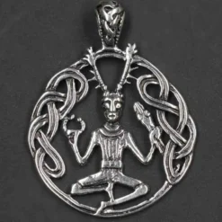 Cernunnos Schmuck Anhänger 925 Sterlingsilber keltischer Waldgott