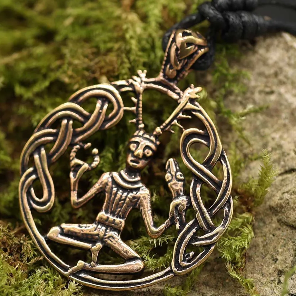 Cernunnos Schmuck Bronze Anhänger