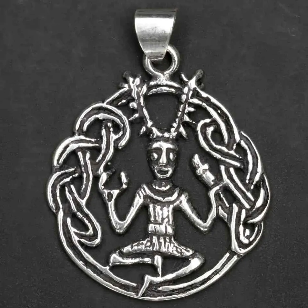 Cernunnos Schmuck keltischer Gott der Wälder 925 Silber