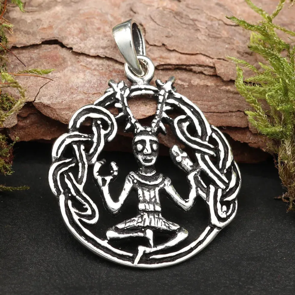 Cernunnos Schmuck keltischer Gott der Wälder 925 Silber