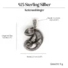 Chamäleon Schmuck Anhänger 925 Silber