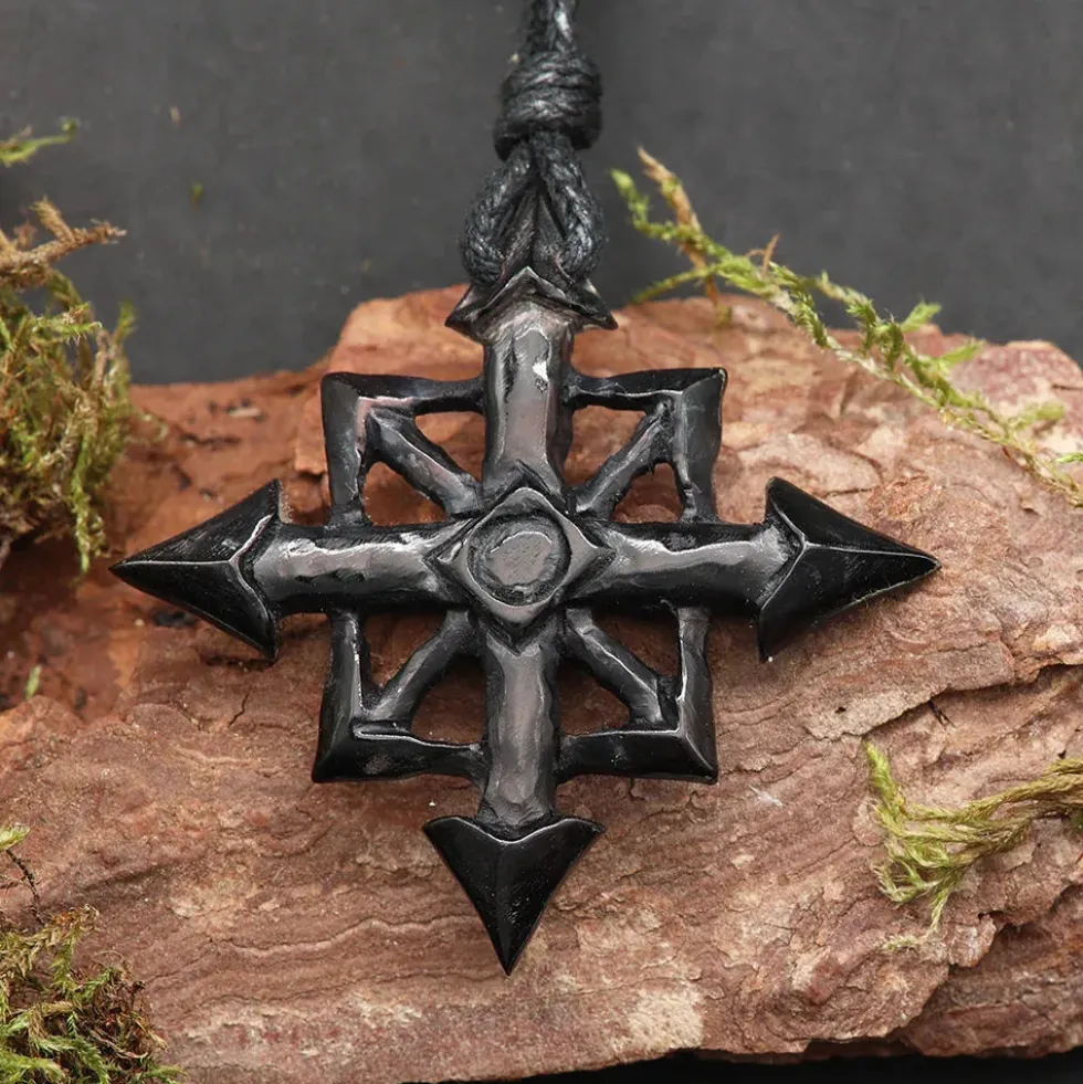 Chaosstern Hornschmuck Anhänger Schmuck Kette