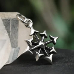 Chaosstern Schmuck Kettenanhänger Silberschmuck 925 Silber