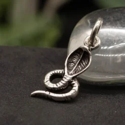 Cobra Schlange Schmuck Kettenanhänger 925 Silber