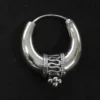 Creole Bali Mond Ø 23mm konisch edel verziert 925 Silber