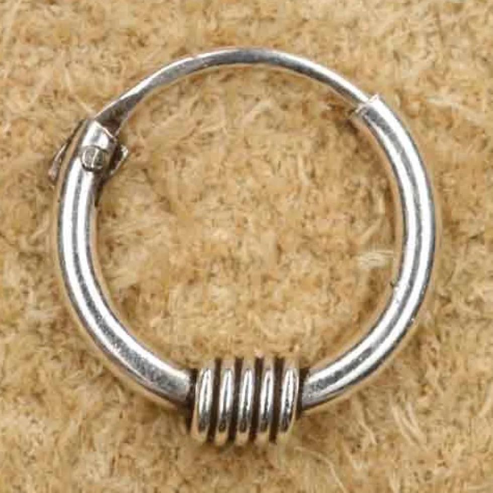 Creole 10mm 1,3mm 925 Sterlingsilber