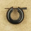 Creole Ohrschmuck aus Horn geschnitzt (Paar)