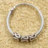Creole 925 Silber Ohrring Schmuck 12mm 1,2mm