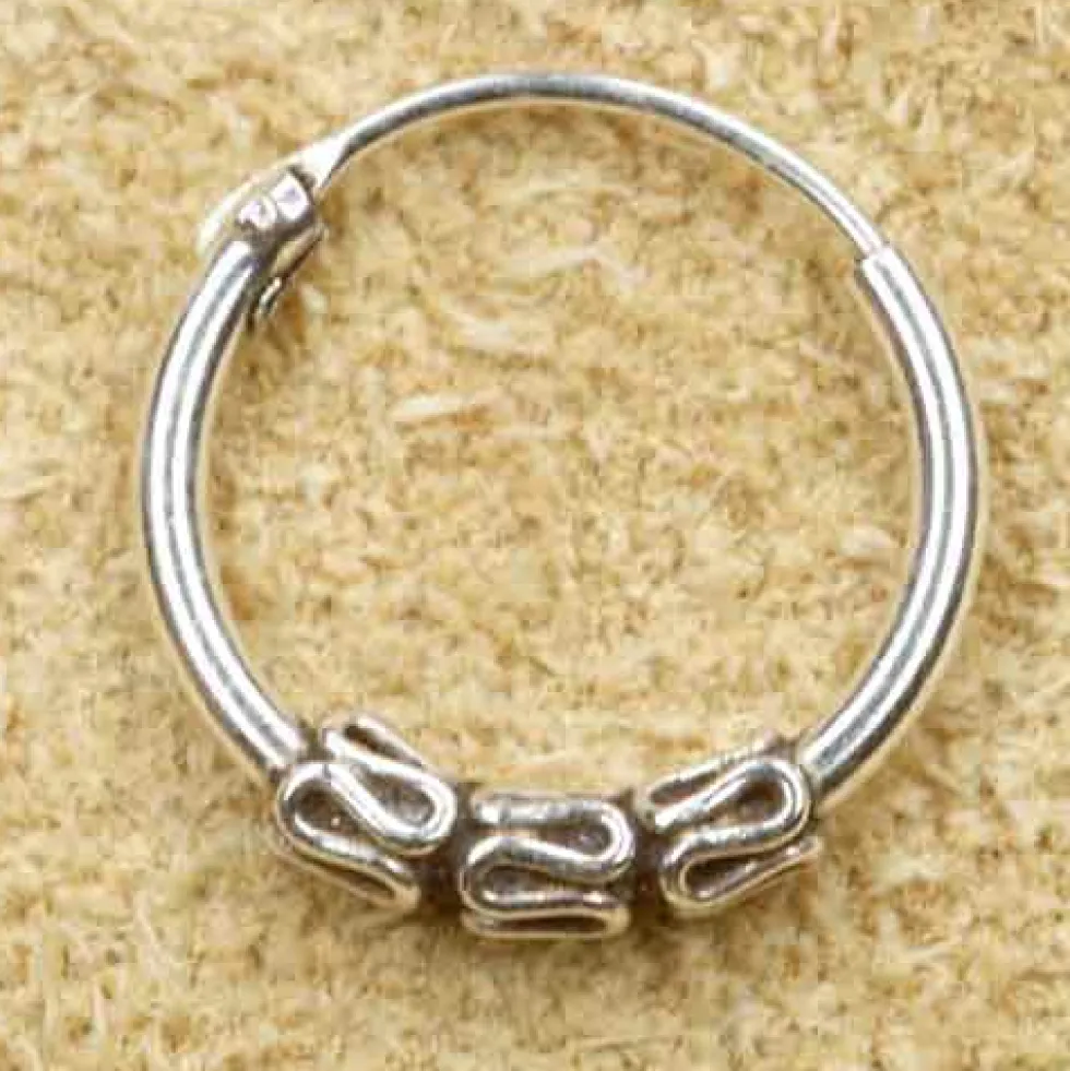 Creole 925 Silber Ohrring Schmuck 12mm 1,2mm