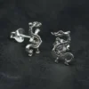 Drache keltischer Ohrstecker 925 Silber Ohrschmuck