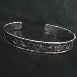Drachen Armspange 925 Sterlingsilber Damen Armschmuck