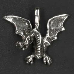Drachen Schmuck Anhänger 925 Silber Kettenanhänger