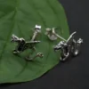 Drache Ohrstecker Schmuck 925 Silber Ohrschmuck