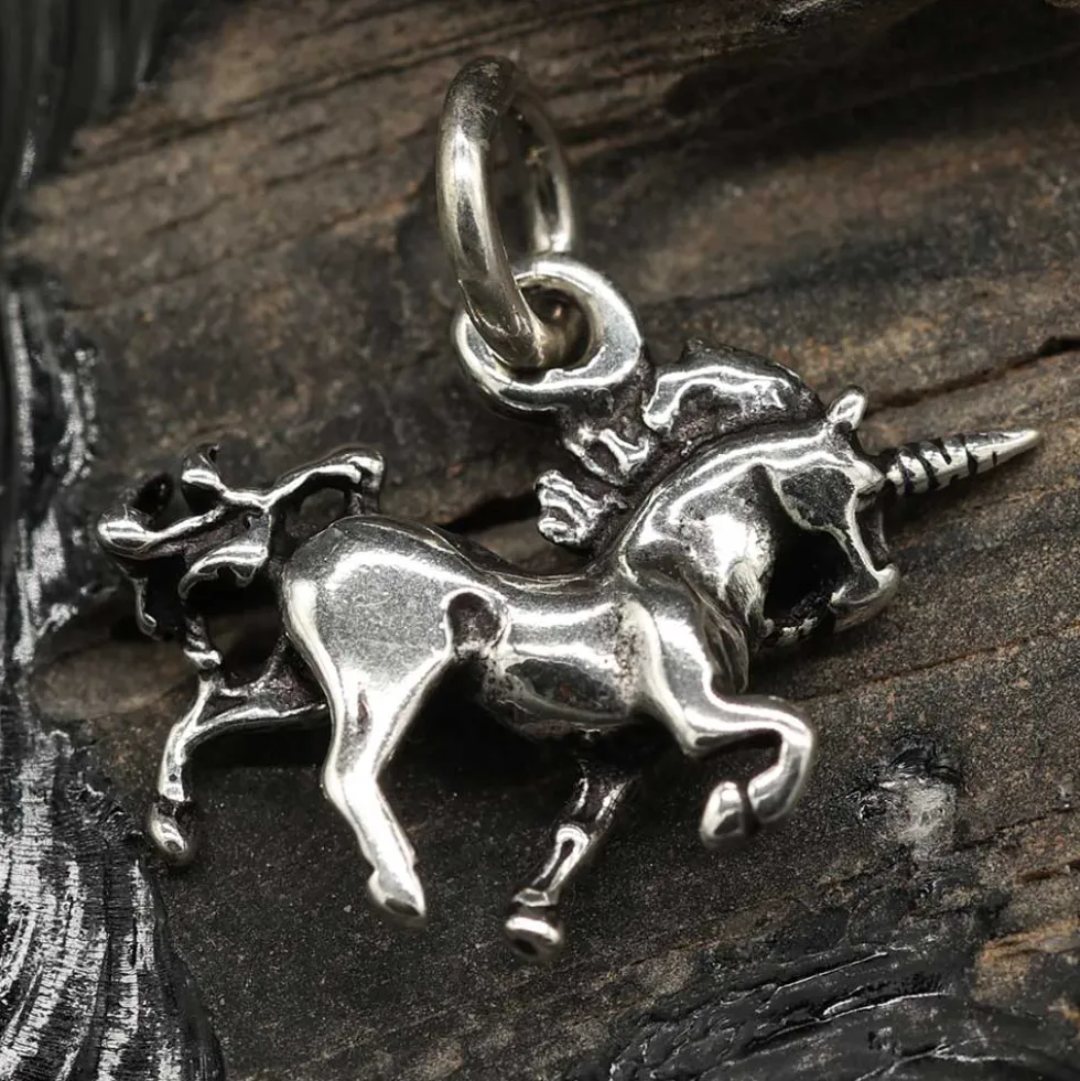 Einhorn Schmuck Kettenanhänger mystisch 925 Silber