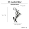 Einhorn Schmuck Kettenanhänger Silberschmuck 925 Silber