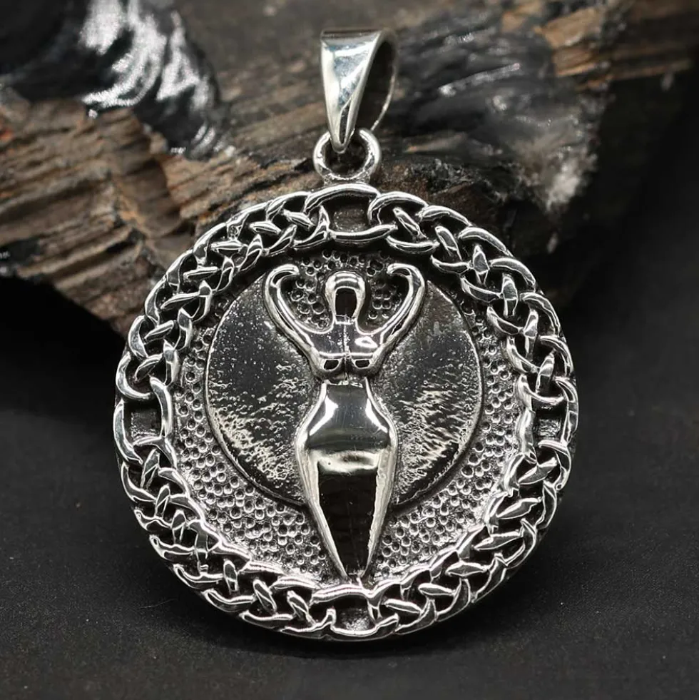 Engel keltisch Schmuck Anhänger aus Silber 925