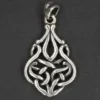 Feiner Kelten Schmuck Anhänger Silber Knoten 925/000