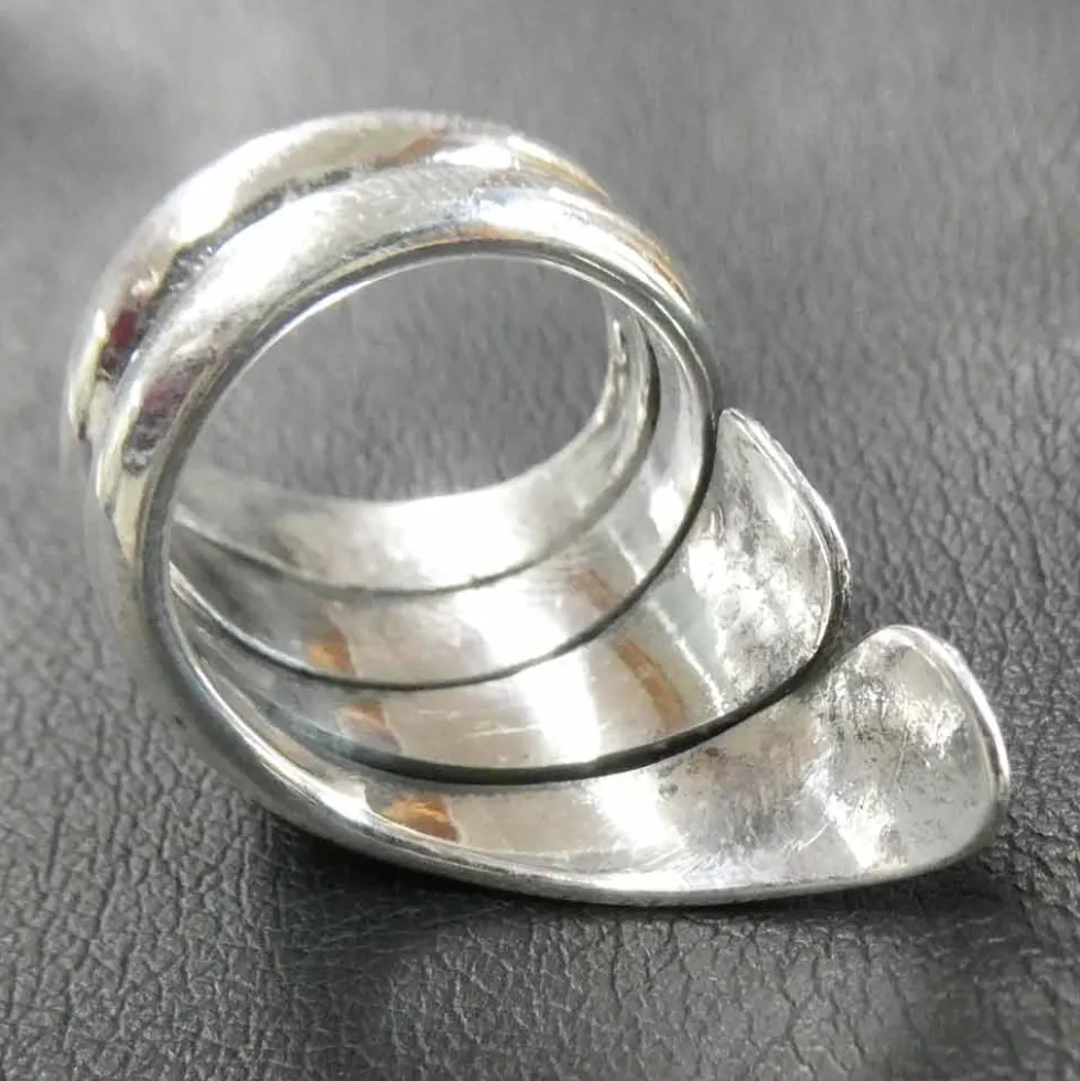 Feiner Ring ausgefallener Damen Ring Schmuck 925 Silber