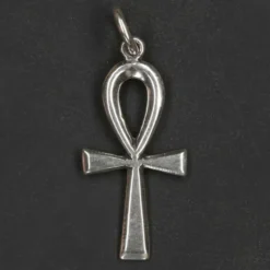 Feines Ankh Schmuck Kettenanhänger 925/000 Silber