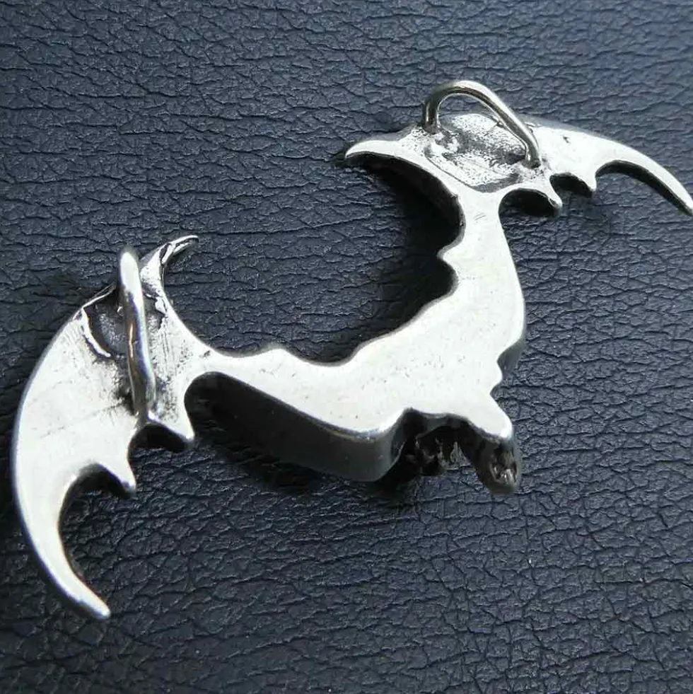 Fledermaus Schmuck Anhänger aus Silber 925 Silber
