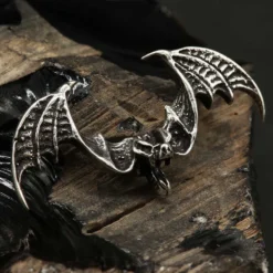 Fledermaus Schmuck Anhänger aus Silber 925 Silber
