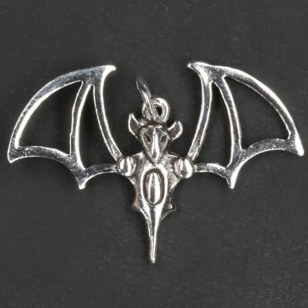Fledermaus Schmuck Anhänger für Kette 925 Silber