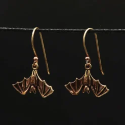 Fledermaus Schmuck Ohrhänger Bronze Paar