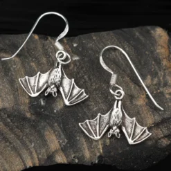 Fledermaus Schmuck Ohrhänger 925 Silber Paar