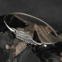 Flügel Armspange Damen Armschmuck 925 Silber Armreif