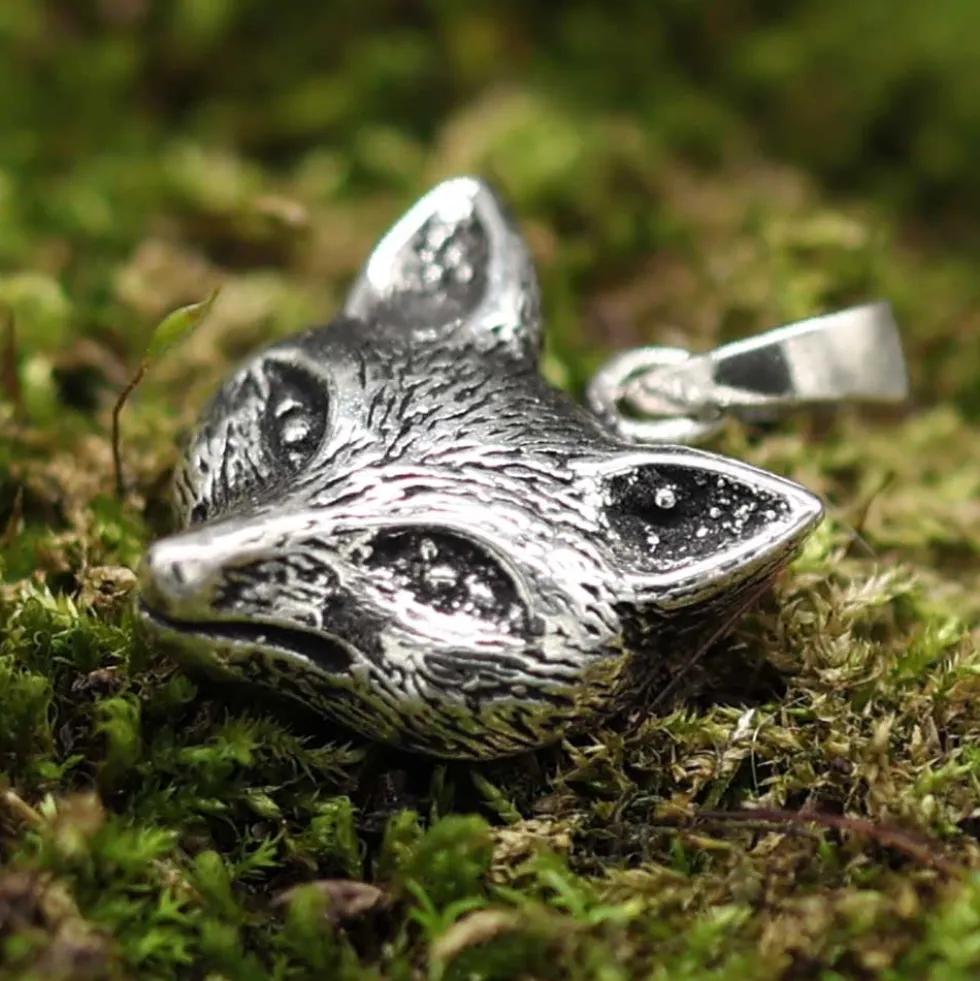 Fuchs Schmuck Anhänger Silber 925/000 Kettenanhänger