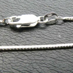 Fuchsschwanz Silberkette 1,1mm 925 Silber rund viele Längen